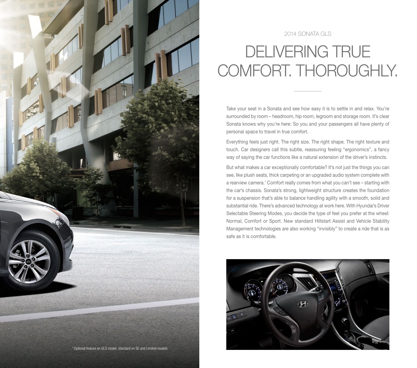 2014 Hyundai Sonata Brochure Page 2